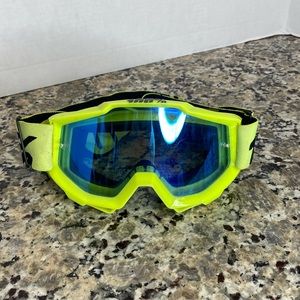 100% Accuri Goggles - Flo Yellow Adult Motorcycle Ski Sled Snowboard